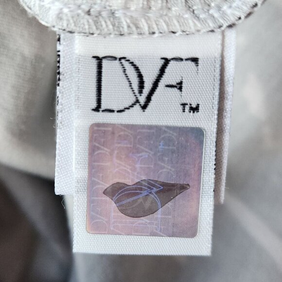 Diane Von Furstenberg Black and White Zebra Print Dress - Picture 7 of 11